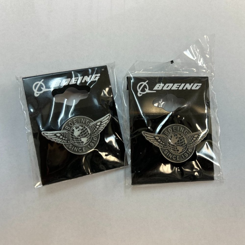 **FREE w PURCHASE**  Aircraft Boeing Airplane Wing Pins